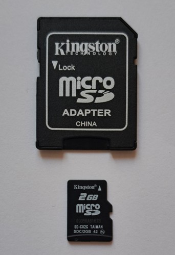 Microsd 2gb kingston con - microsd,