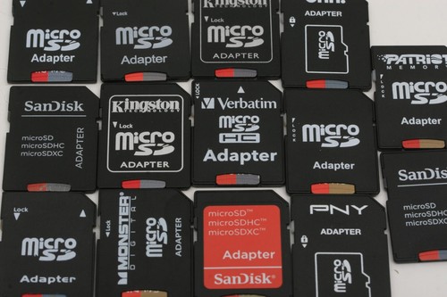 Scheda memoria micro con - scheda,